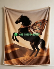 Hermes Throw Blankets